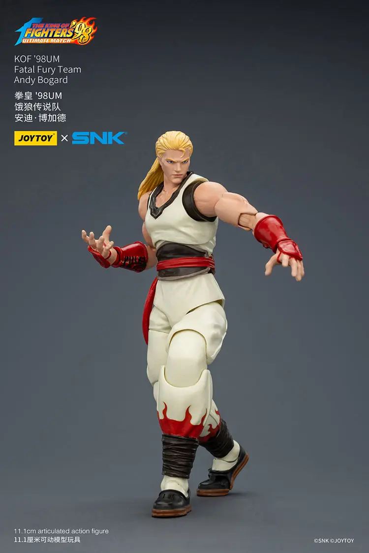 Action Figure - Andy Bogard KOF _98 UM Fatal Fury Team SNK 1 18 - JOYTOY The King of Fighters rectangle image 3