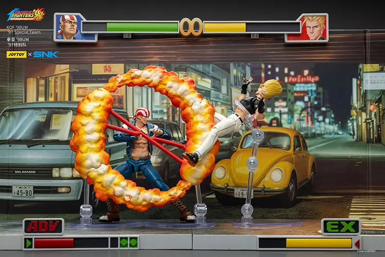Action Figure - Billy Kane KOF _98 UM 97 Special Team Team SNK 1 18 - JOYTOY The King of Fighters in the game rectangle image