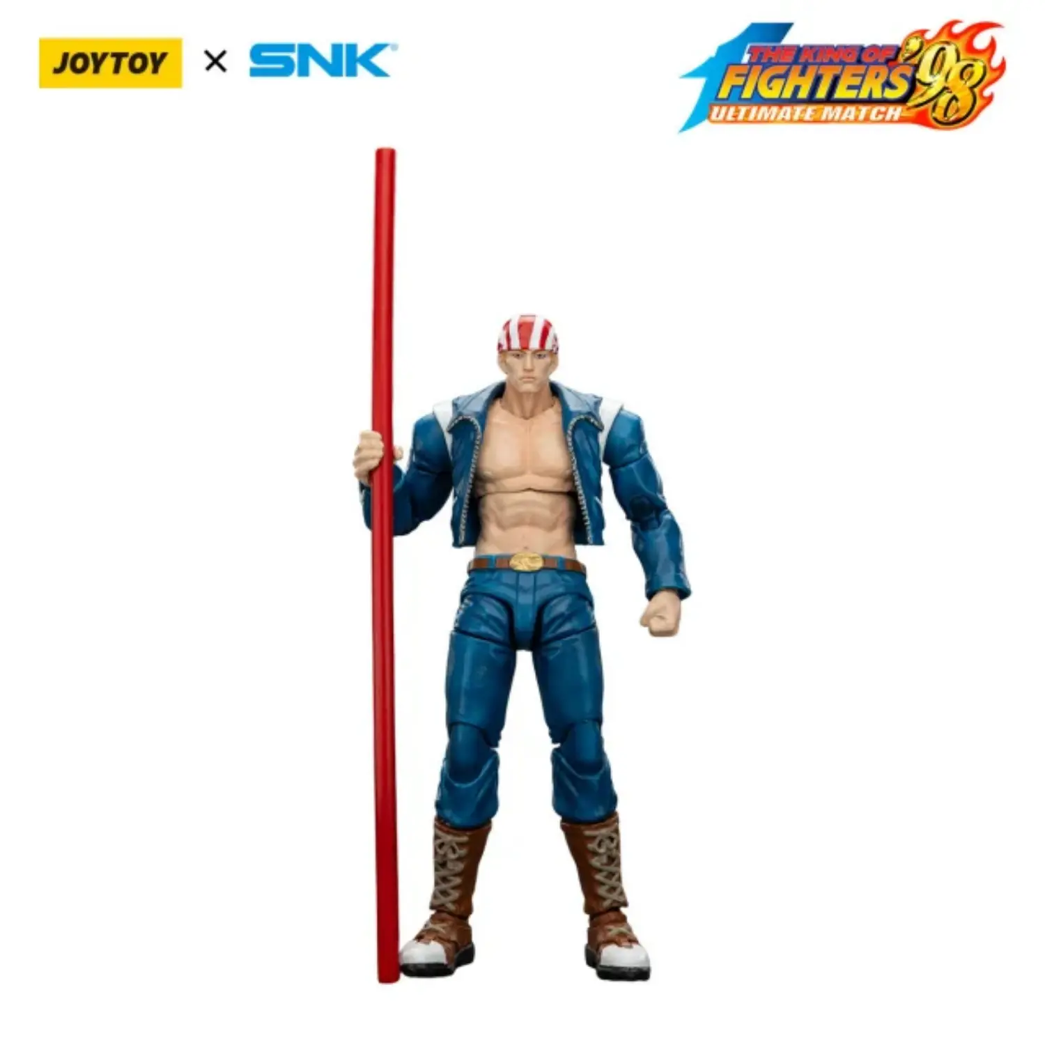 Action Figure - Billy Kane KOF _98 UM 97 Special Team Team SNK 1 18 - JOYTOY The King of Fighters in white background 1