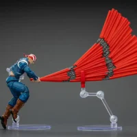 Action Figure - Billy Kane figthing on display stand KOF _98 UM 97 Special Team Team SNK 1 18 - JOYTOY The King of Fighters rectangle image