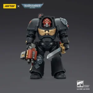 Action Figure - Black Templars Terminator 1 with Power Sword and Storm Bolter 1 18 - JOYTOY Warhammer 40K
