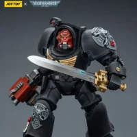 Action Figure - Black Templars Terminator 1 with Power Sword and Storm Bolter 1 18 - JOYTOY Warhammer 40K rectangle image 6