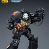 Action Figure - Black Templars Terminator 2 with Power Fist and Storm Bolter 1 18 - JOYTOY Warhammer 40K rectangle image 5