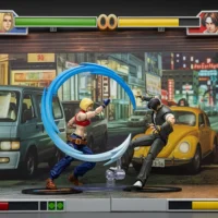 Action Figure - Blue Mary KOF _98 UM 97 Special Team Team SNK 1 18 - JOYTOY The King of Fighters in the game rectangle image