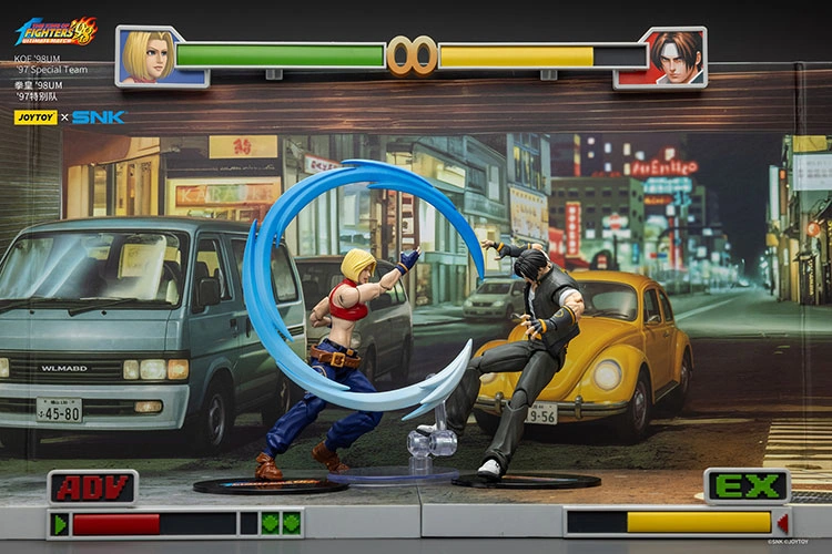 Action Figure - Blue Mary KOF _98 UM 97 Special Team Team SNK 1 18 - JOYTOY The King of Fighters in the game rectangle image