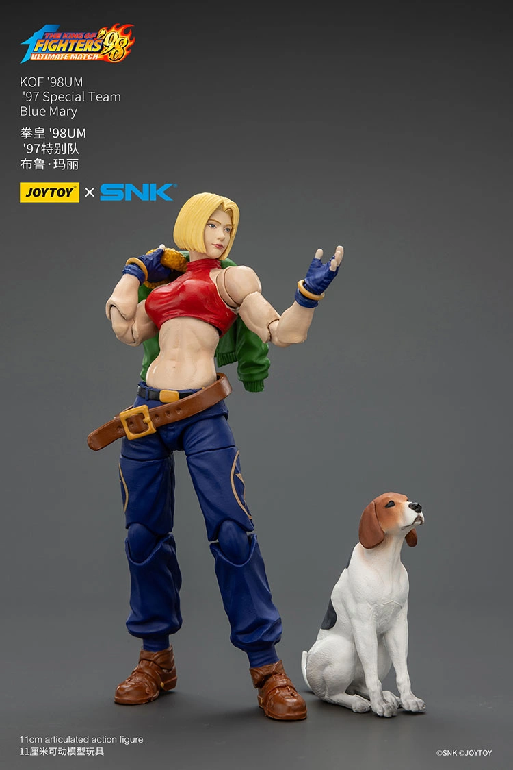 Action Figure - Blue Mary KOF _98 UM 97 Special Team Team SNK 1 18 - JOYTOY The King of Fighters rectangle image 5