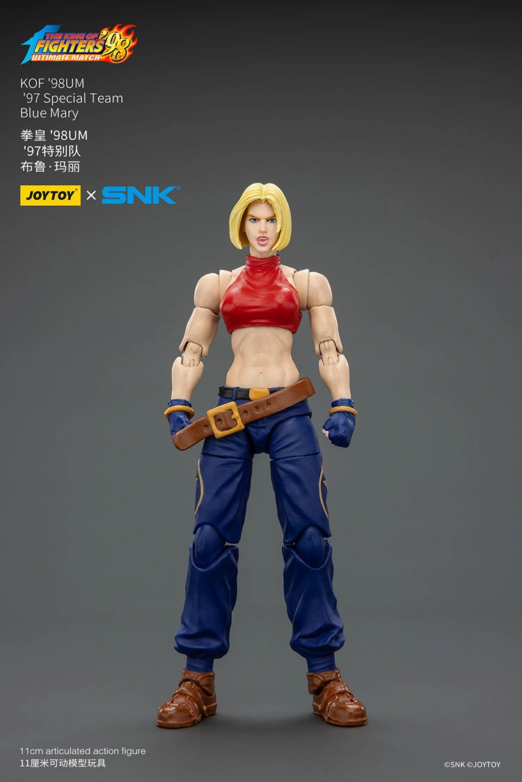 Action Figure - Blue Mary KOF _98 UM 97 Special Team Team SNK 1 18 - JOYTOY The King of Fighters rectangle image 8