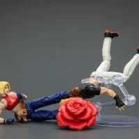 Action Figure - Blue Mary kicking a man KOF _98 UM 97 Special Team Team SNK 1 18 - JOYTOY The King of Fighters rectangle image