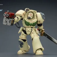 Action Figure - Dark Angels Deathwing Terminator 1 with Power Sword and Storm Bolter 1 18 - JOYTOY Warhammer 40K rectangle image 7