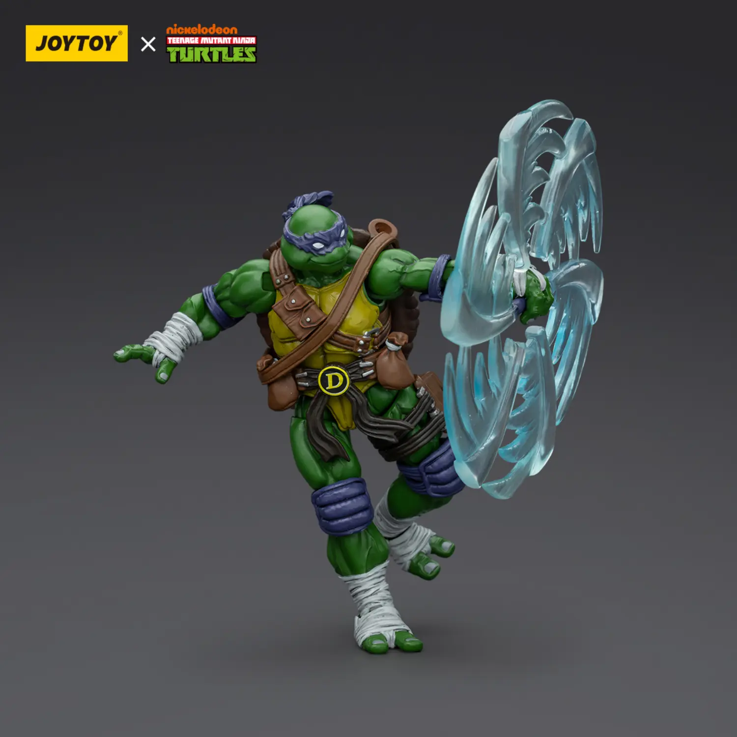 Action Figure - Donatello TMNT Nickelodeon 1 18 - JOYTOY Teenage Mutant Ninja Turtles 4