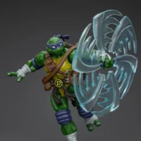 Action Figure - Donatello TMNT Nickelodeon 1 18 - JOYTOY Teenage Mutant Ninja Turtles rectangle image 7