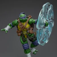 Action Figure - Donatello TMNT Nickelodeon 1 18 - JOYTOY Teenage Mutant Ninja Turtles rectangle image 8
