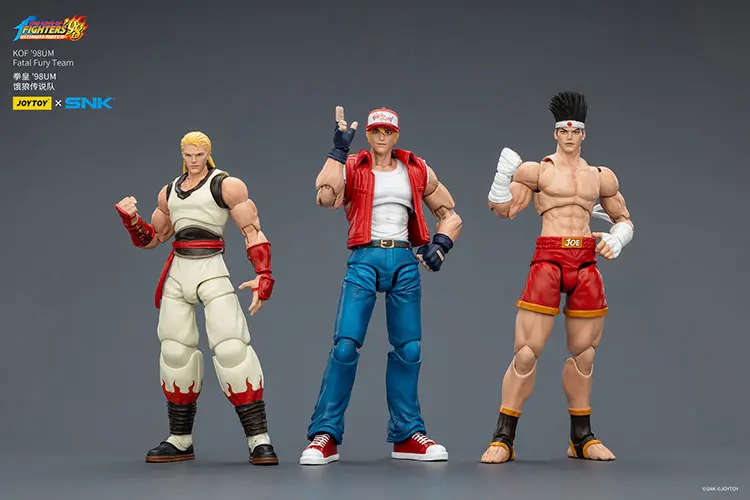 Action Figure - Fatal Fury Team KOF _98 UM SNK 1 18 - JOYTOY The King of Fighters rectangle image