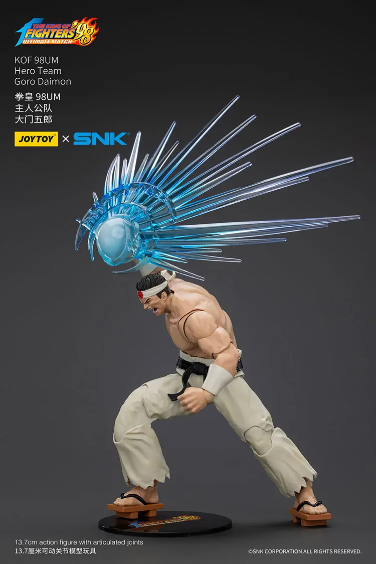 Action Figure - Goro Daimon fighting 2 KOF _98 UM Hero Team SNK 1 18 - JOYTOY The King of Fighters rectangle image