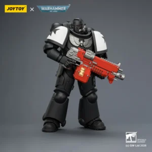 Action Figure - JOYTOY Black Templars Intercessor with Bolt Rifle, Bolt Pistol and Chainsword 1 18 - Warhammer 40K