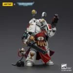 Action Figure - JOYTOY Blood Angels Sanguinary Priest with Heavy Bolt Pistol, Chainsword and Narthecium 1/18 - Warhammer 40K