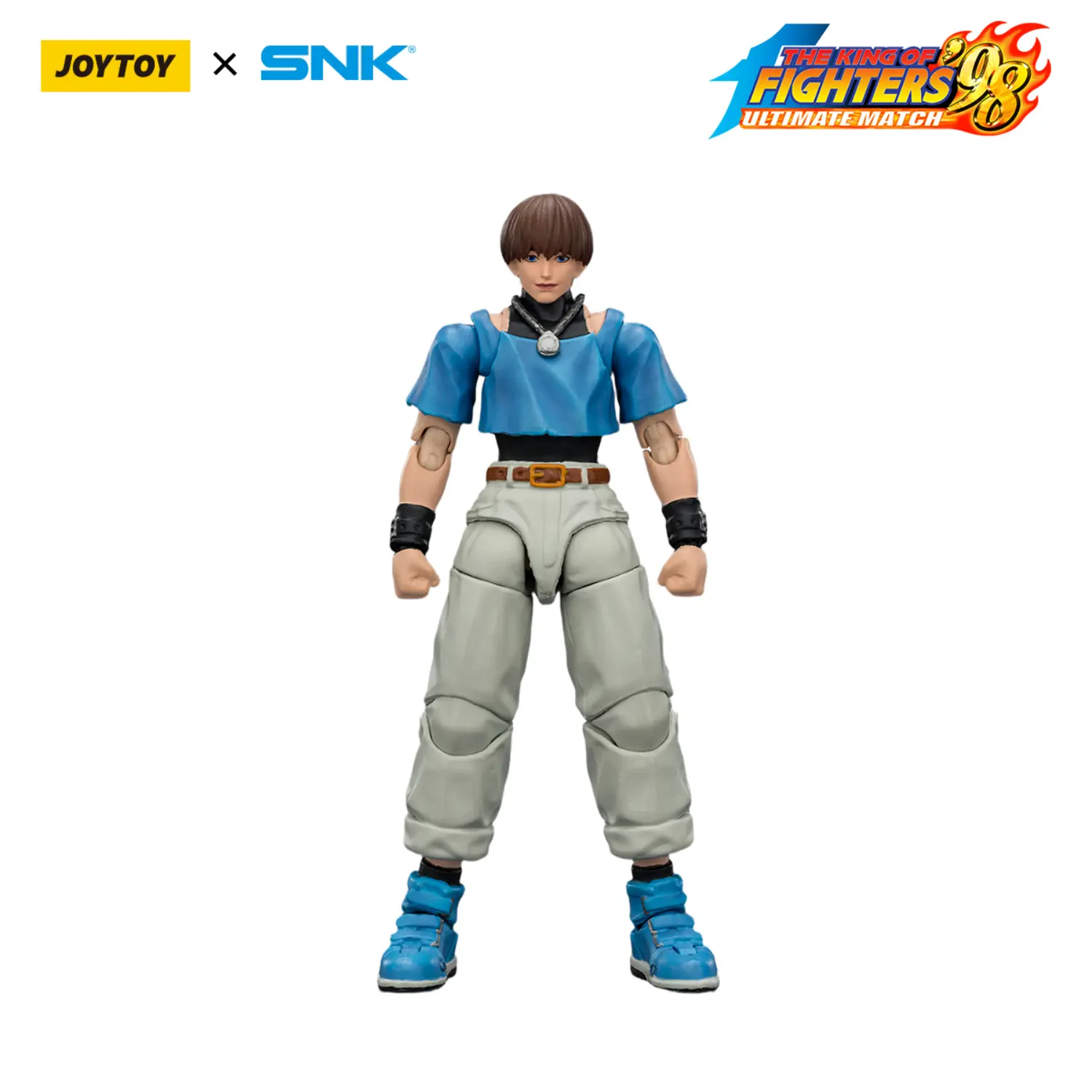 Action Figure - JOYTOY Chris KOF _98 UM Orochi Team SNK 1 18 - The King of Fighters in white background 1