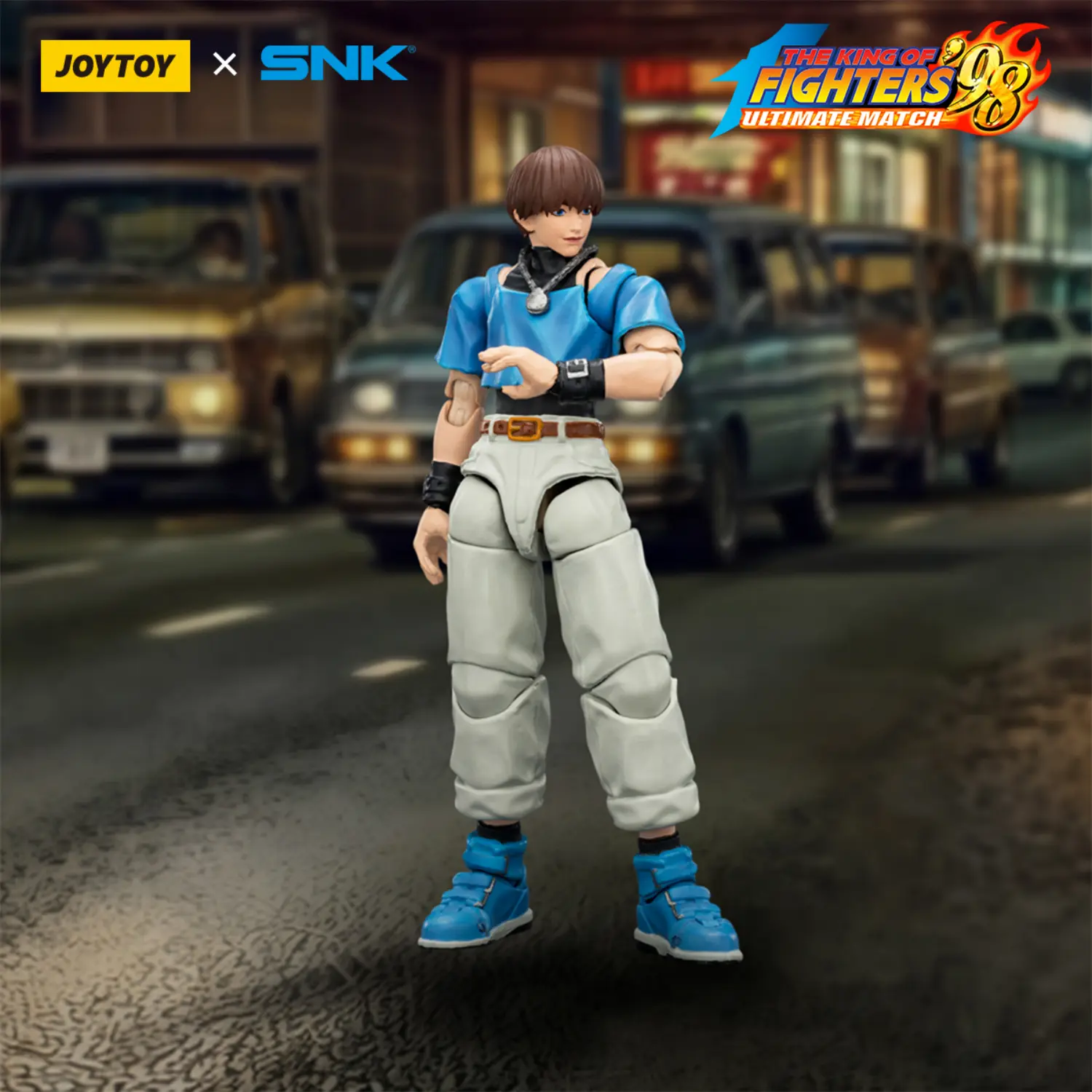 Action Figure - JOYTOY Chris KOF _98 UM Orochi Team SNK 1 18 - The King of Fighters on the street