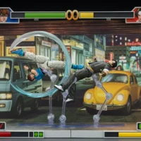 Action Figure - JOYTOY Chris KOF _98 UM Orochi Team SNK 1 18 - The King of Fighters rectangle image on the game