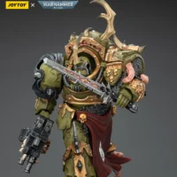 Action Figure - JOYTOY Death Guard Blightlord Terminator with Combi-bolter and Bubotic Blade 1 18 - Warhammer 40K rectangle image 9