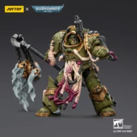 Action Figure - JOYTOY Death Guard Blightlord Terminator with Flail of Corruption 1 18 - Warhammer 40K 3