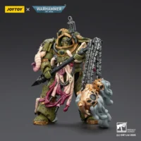 Action Figure - JOYTOY Death Guard Blightlord Terminator with Flail of Corruption 1 18 - Warhammer 40K 4