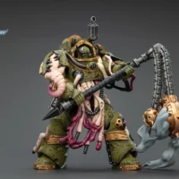 Action Figure - JOYTOY Death Guard Blightlord Terminator with Flail of Corruption 1 18 - Warhammer 40K rectangle mimage 3