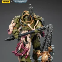 Action Figure - JOYTOY Death Guard Blightlord Terminator with Flail of Corruption 1 18 - Warhammer 40K rectangle mimage 4