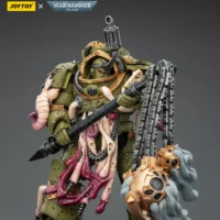 Action Figure - JOYTOY Death Guard Blightlord Terminator with Flail of Corruption 1 18 - Warhammer 40K rectangle mimage 5