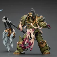 Action Figure - JOYTOY Death Guard Blightlord Terminator with Flail of Corruption 1 18 - Warhammer 40K rectangle mimage 7