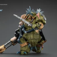 Action Figure - JOYTOY Death Guard Blightlord Terminator with Reaper Autocannon and Bubotic Blades 1 18 - Warhammer 40K rectangle image 8
