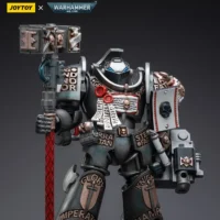 Action Figure - JOYTOY Grey Knights Terminator Caddon Vibova 1 18 - Warhammer 40K rectangle image 3