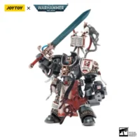 Action Figure - JOYTOY Grey Knights Terminator Incanus Neodan 1 18 - Warhammer 40K in white background