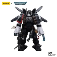Action Figure - JOYTOY Raven Guard Chapter Master Kayvaan Shrike 1 18 - Warhammer 40K in white background 1 Action Figure - JOYTOY Raven Guard Chapter Master Kayvaan Shrike 1 18 - Warhammer 40K in white background 1