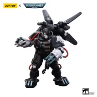 Action Figure - JOYTOY Raven Guard Chapter Master Kayvaan Shrike 1 18 - Warhammer 40K in white background 4 Action Figure - JOYTOY Raven Guard Chapter Master Kayvaan Shrike 1 18 - Warhammer 40K in white background 4