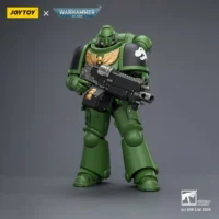 Action Figure - JOYTOY Salamanders Intercessor with Bolt Rifle, Bolt Pistol and Chainsword 1 18 - Warhammer 40K