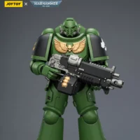 Action Figure - JOYTOY Salamanders Intercessor with Bolt Rifle, Bolt Pistol and Chainsword 1 18 - Warhammer 40K rectangle image 2