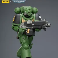 Action Figure - JOYTOY Salamanders Intercessor with Bolt Rifle, Bolt Pistol and Chainsword 1 18 - Warhammer 40K rectangle image 5