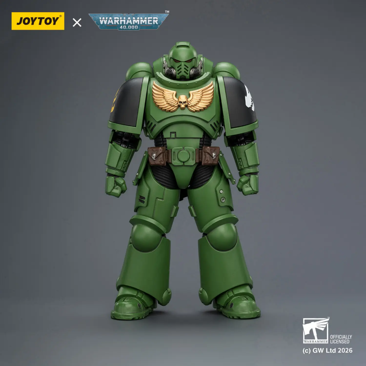 Action Figure - JOYTOY Salamanders Intercessor without Bolt Rifle, Bolt Pistol and Chainsword 1 18 - Warhammer 40K