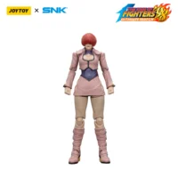 Action Figure - JOYTOY Shermie KOF _98 UM Orochi Team SNK 1 18 - The King of Fighters in white background 1