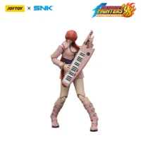 Action Figure - JOYTOY Shermie KOF _98 UM Orochi Team SNK 1 18 - The King of Fighters in white background 4