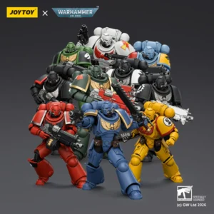 Action Figure - JOYTOY Space Marine Primaris Intercessors 10-Chapter Collection 1 18 - Warhammer 40K