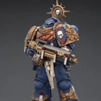 Action Figure - JOYTOY Ultramarines Heavy Relic Primus Armor with Heavy Relic Bolt Rifle 1 18 - Warhammer 40K rectangle image 4