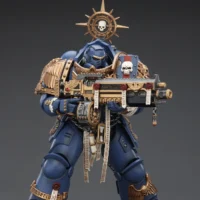 Action Figure - JOYTOY Ultramarines Heavy Relic Primus Armor with Heavy Relic Bolt Rifle 1 18 - Warhammer 40K rectangle image 6