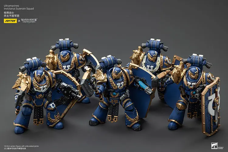 Action Figure - JOYTOY Ultramarines Invictarus Suzerain Squad 1 18 - Warhammer The Horus Heresy rectangle image 2 Action Figure - JOYTOY Ultramarines Invictarus Suzerain Squad 1 18 - Warhammer The Horus Heresy rectangle image 2