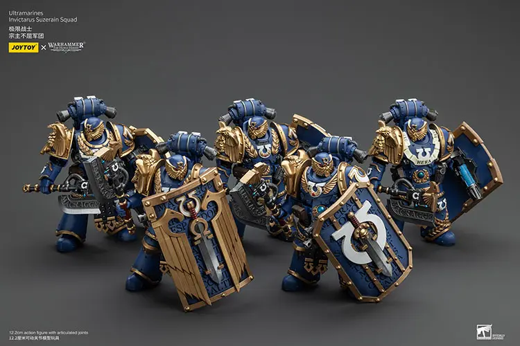 Action Figure - JOYTOY Ultramarines Invictarus Suzerain Squad 1 18 - Warhammer The Horus Heresy rectangle image Action Figure - JOYTOY Ultramarines Invictarus Suzerain Squad 1 18 - Warhammer The Horus Heresy rectangle image