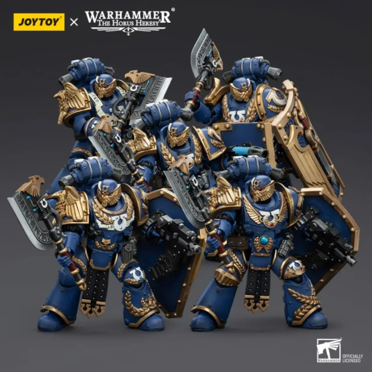 Action Figure - JOYTOY Ultramarines Invictarus Suzerain Squad 1 18 - Warhammer The Horus Heresy Action Figure - JOYTOY Ultramarines Invictarus Suzerain Squad 1 18 - Warhammer The Horus Heresy