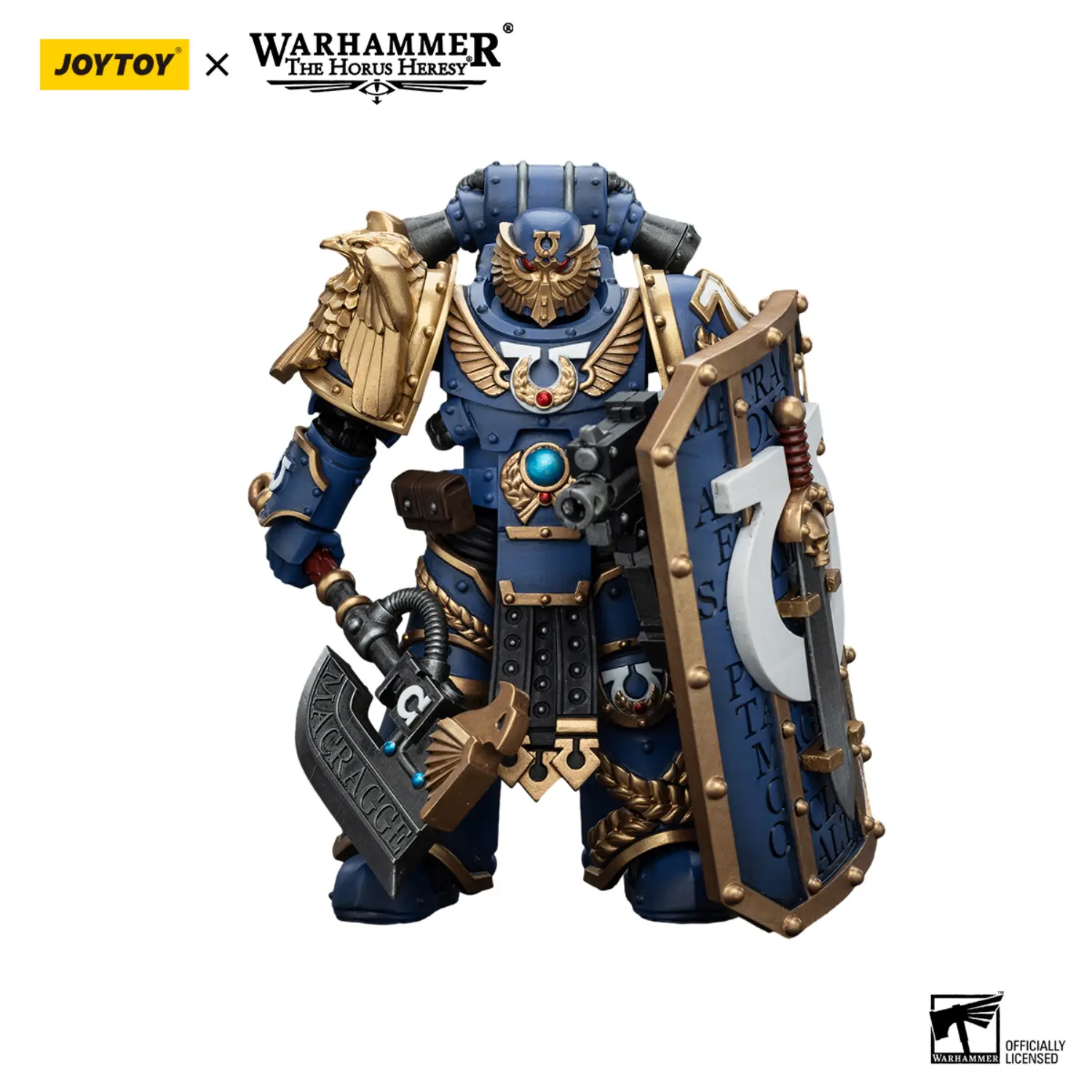 Action Figure - JOYTOY Ultramarines Invictarus Suzerain Squad (Suzerain 1) 1 18 - Warhammer The Horus Heresy 2