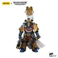 Action Figure - JOYTOY Ultramarines Legion Praetor with Power Sword and Volkite Serpenta 1 18 - Warhammer The Horus Heresy in white background 4 Action Figure - JOYTOY Ultramarines Legion Praetor with Power Sword and Volkite Serpenta 1 18 - Warhammer The Horus Heresy in white background 4