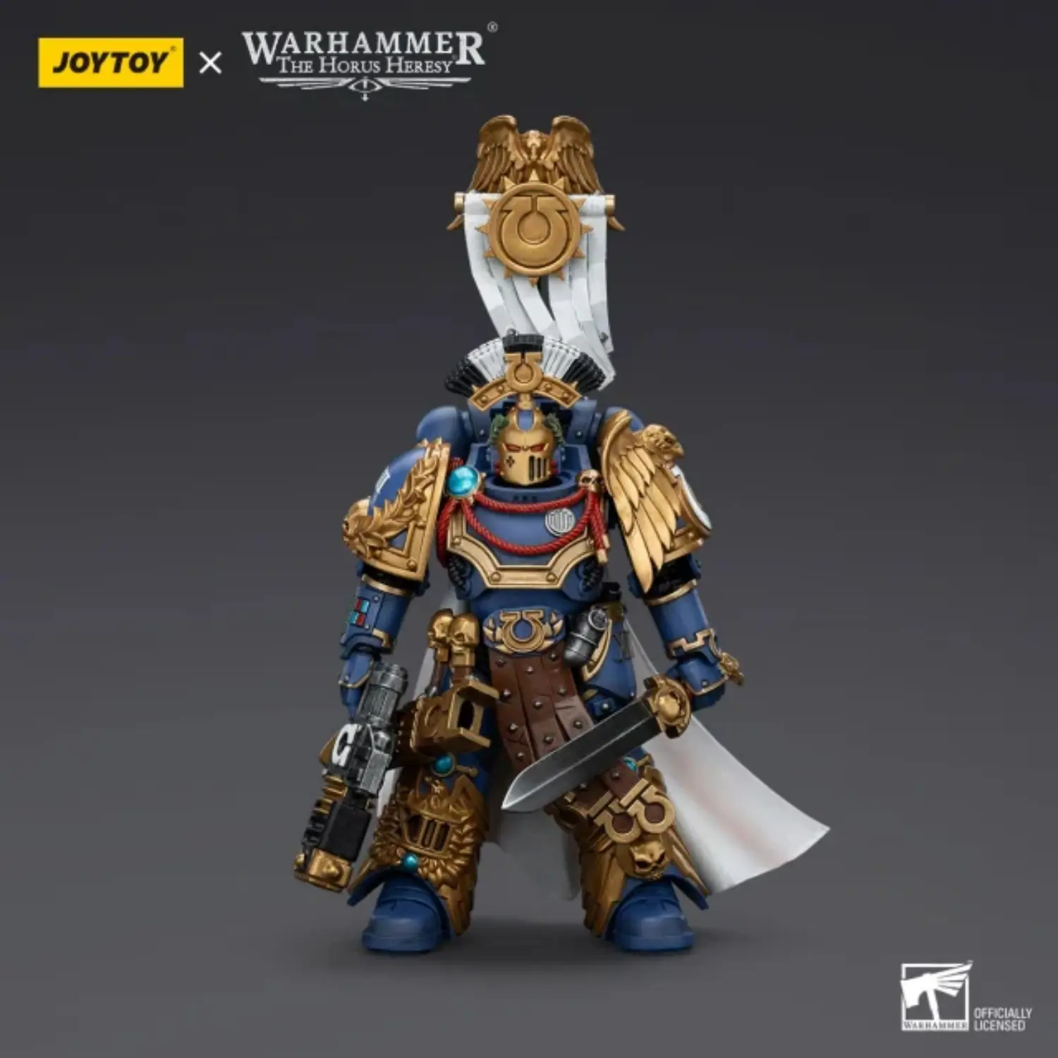 Action Figure - JOYTOY Ultramarines Legion Praetor with Power Sword and Volkite Serpenta 1 18 - Warhammer The Horus Heresy Action Figure - JOYTOY Ultramarines Legion Praetor with Power Sword and Volkite Serpenta 1 18 - Warhammer The Horus Heresy